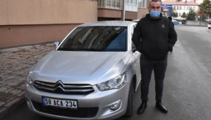 Memleketi Sivas'da kiraladığı aracı sokakta bırakıp, ücretini ödemeden Hollanda'ya kaçtı