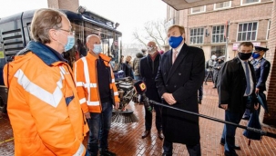 Hollanda Kralı Willem Alexander Den Bosch'u ziyaret etti