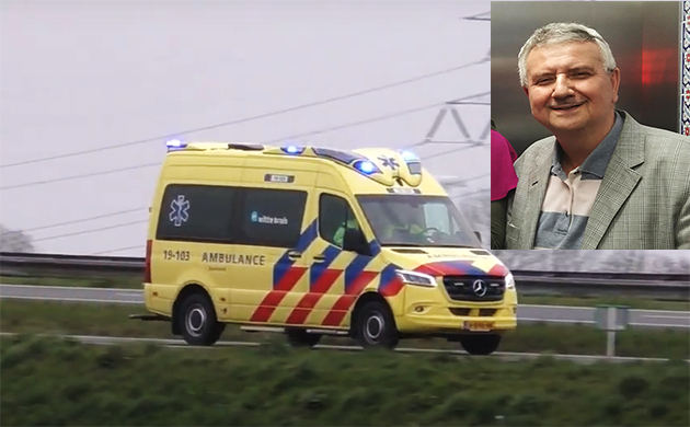 Başkent Amsterdam'da yaşam fişi çekilmek istenen Selahattin Kandaz'ın Schiphol Havalimanı'na nakli için ambulans bulunamıyor