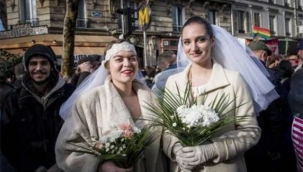 Hollanda'da eşcinsel evliliklerde çift sayısı 20 bine ulaştı