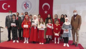 Hollanda'da İstiklal Marşı'nı Güzel Okuma Yarışması sonuçlandı