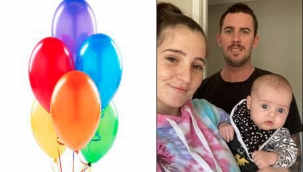 Balon, 11 aylık bebeğin ölümüne neden oldu