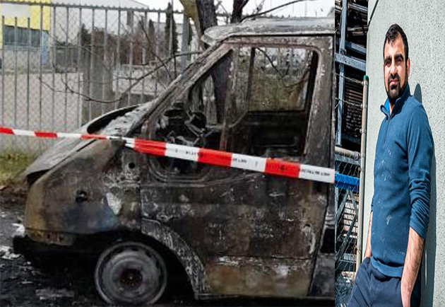 Hollanda'daki Türk iş insanın önce arabasını sonra işyerini yaktılar