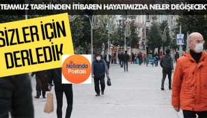 İşte Hollanda'da bugünden itibaren hayatımızda değişecek olanlar