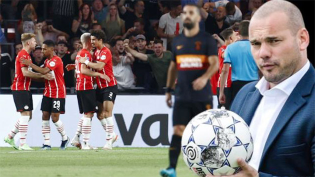 Wesley Sneijder'den PSV'ye 5-1 mağlup olan Galatasaray için olay yorum: Şok oldum, bu oyun böyle bir kulübe yakışmıyor