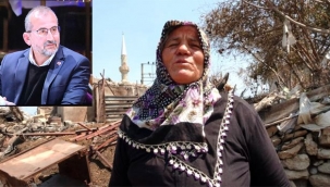 Manavgat'da evi ve parası yanan Cemile Öner'e Hollanda'daki TOVER'den bin 500 euro yardım