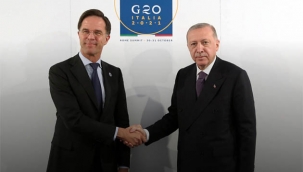 Cumhurbaşkanı Erdoğan, Hollanda Başbakanı Rutte ile görüştü