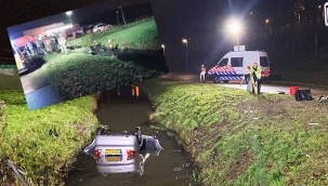 Barendrecht'deki trafik kazasında 10 yaşındaki çocuk boğularak hayatını kaybetti