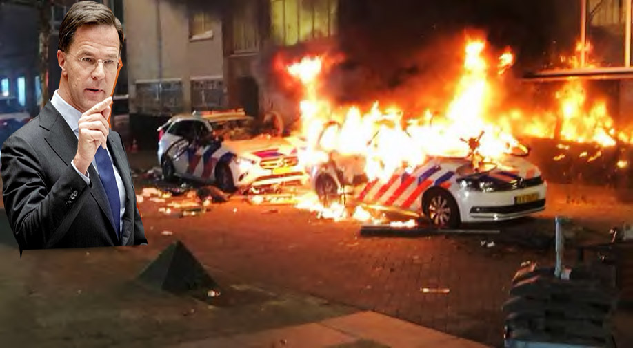 Hollanda Başbakanı Rutte, Kovid-19 tedbirlerini protesto edenlere "aptallar" dedi