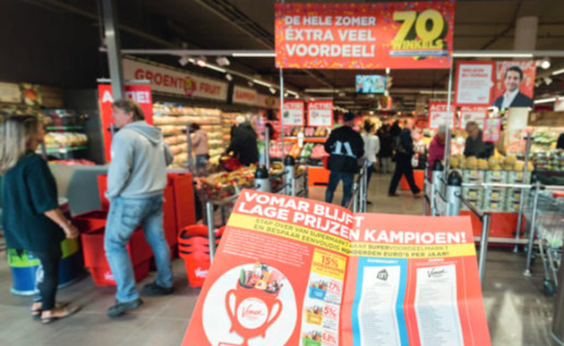 Hollanda süpermarketlerinde etiket fiyatı ile kasa fiyatında farklılıklar var