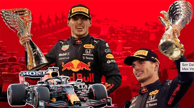 Formula 1'de şampiyon Max Verstappen!
