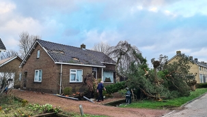 Eunice Fırtınası Hollanda'da 4 can aldı