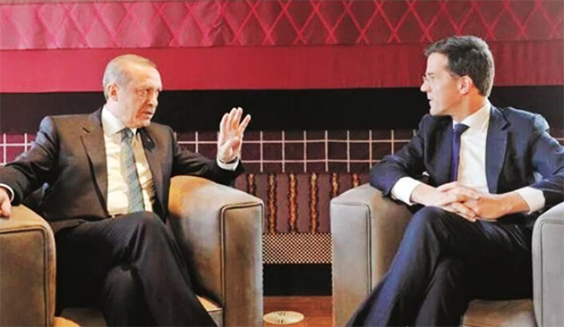 Hollanda Başbakanı Mark Rutte Türkiye'de