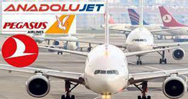 THY, Anadolujet ve Pegasus  Hollanda - Türkiye uçuşlarının yüzde 70'ini iptal ediyor