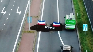 Hollanda'da çiftçilerin eylemleri devam ediyor