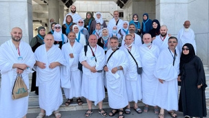 Hollandalı Türk hacı adayları Kabe'den selam gönderdiler