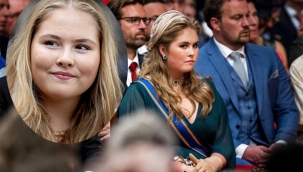 Hollanda'da Prenses Amalia, tehditler yüzünden evinden çıkamıyor