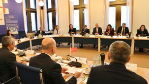 İçişleri Bakanı Süleyman Soylu, Hollanda Adalet ve Güvenlik Bakanı Dilan Yeşilgöz ile bir araya geldi.