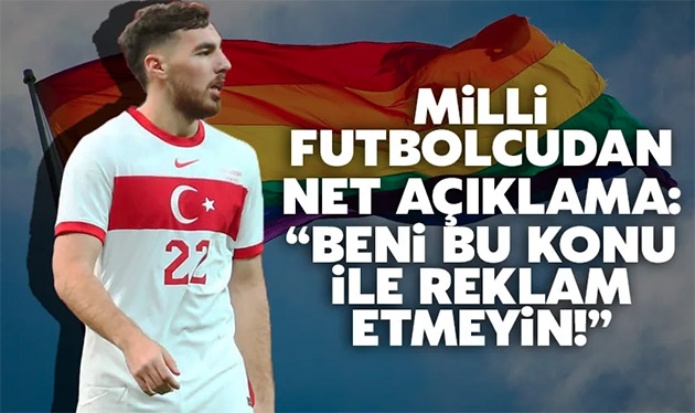 Milli futbolcu Orkun Kökçü'den net açıklama: "beni bu konu ile reklam etmeyin"