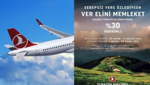 THY, Avrupalı Türkler için bilet fiyatlarında yüze 30 indirim kampanyası başlatıyor