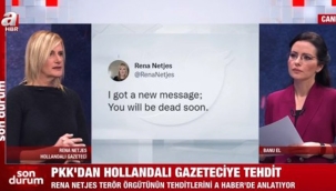 PKK-YPG'den ölüm tehditleri alan Hollandalı gazeteci Rena Netjes: Avrupa, PKK-YPG'nin gerçek yüzünü bilmiyor!
