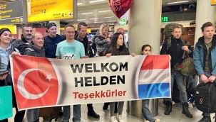 Arama Kurtarma Ekibi USAR, Türkiye görevini tamamlayarak Hollanda'ya geri döndü