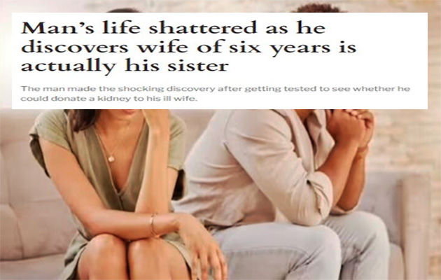 6 yıllık karısı kız kardeşi çıktı!