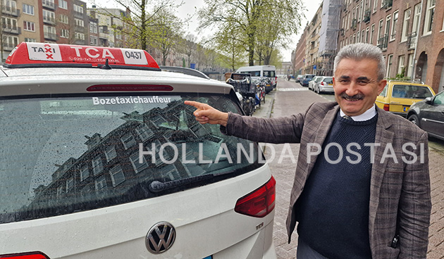 Hollanda medyasına verdiği röportaj ile sosyal medyada viral olan Hollandalı Türk taksici şöhreti yakaladı
