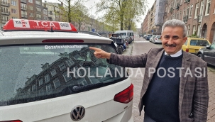 Hollanda medyasına verdiği röportaj ile sosyal medyada viral olan Hollandalı Türk taksici şöhreti yakaladı
