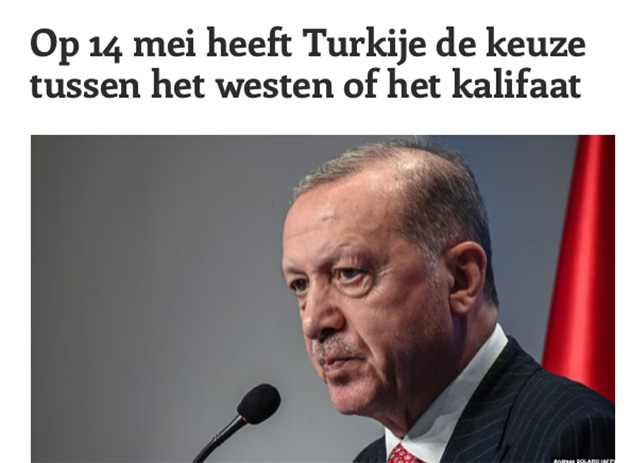 Yaklaşan Türkiye seçimleri öncesi Hollanda medyası, algı operasyonlarına hız verdi