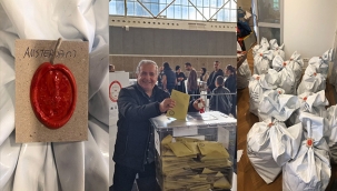 Hollanda'daki oy pusulaları Türkiye'ye gönderildi