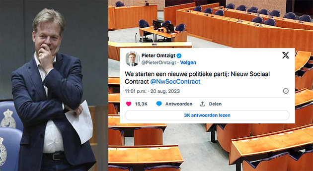 Hollanda'da Pieter Omtzigt, siyasi geleceği hakkında beklenen kararı açıkladı