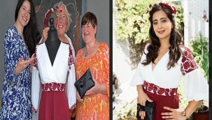 Hollanda'da İşçi Partili Songül Mutluer'in Prinsjesdag'daki kıyafet tercihi Ukrayna'nın geleneksel kıyafeti oldu