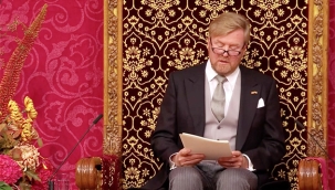 Hollanda'da yeni yasama dönemi Kral Willem Alexander'in geleneksel konuşmasıyla başladı