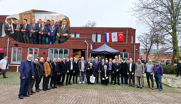 Hollanda'da Anadolu Camii ve Kültür Merkezi ibadete açıldı