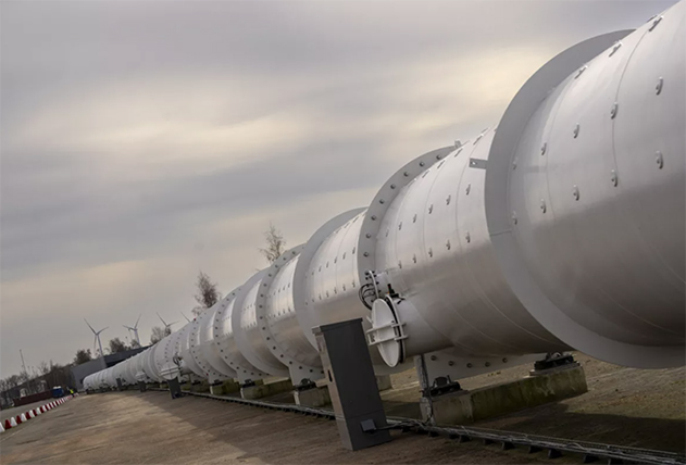 Avrupa'nın en uzun hyperloop deneme tüpü Hollanda'da açıldı