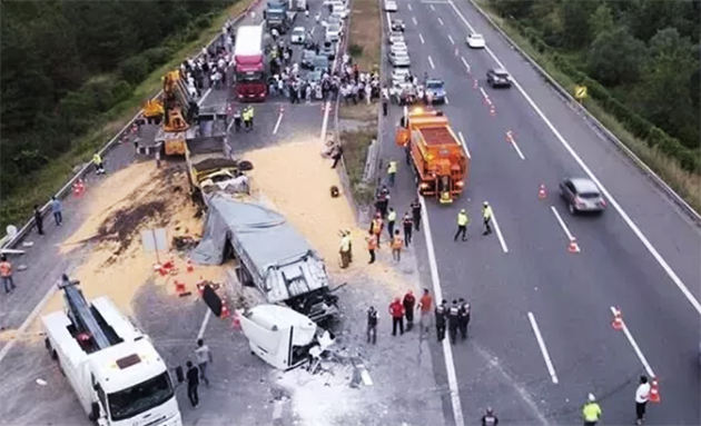 Hollanda'da trafik kazası istatistikleri açıklandı!