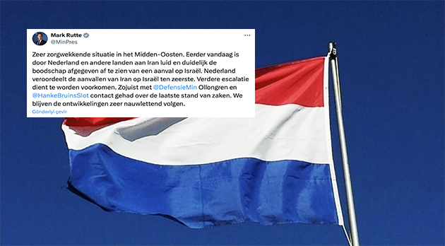 Hollanda, İsrail saldırısını şiddetle kınadı
