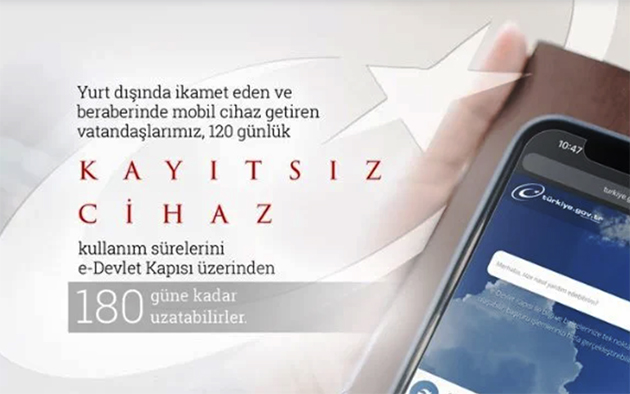 Türkiye'de yurt dışından getirilen telefonlar için kayıt süresi 180 güne çıktı!