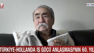 Türkiye'den Hollanda'ya göçün hikayesi! Türkiye-Hollanda iş göçü anlaşmasının 60. yılı.