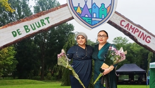 Tatil kampında memleket özlemi giderildi