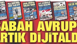 SABAH AVRUPA artık dijitalde
