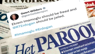 Hollanda'da Müslüman ve yabancı karşıtı aşırı sağcı Geert Wilders, Ekrem İmamoğlu'nun serbest bırakılmasını, Başkan Erdoğan'ın tutuklanmasını istiyor 
