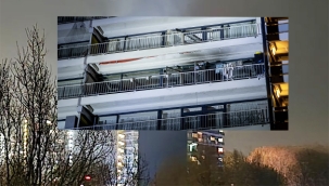 Kuzey Hollanda'nın Zaandam kentinde çok sayıda Türk ailesinin yaşadığı binada çıkan yangın korkuttu