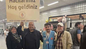 Hacılar Hollanda'ya dönmeye başladı