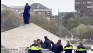 Erasmus köprüsünde intihar girişimi