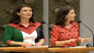 Hollanda Parlamentosu'nda 'Filistin Bayraklı Kıyafet" Krizi