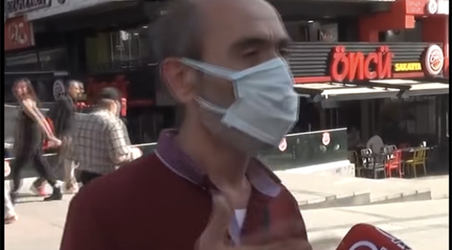 Hollandalı gurbetçi Türkiye'de verdiği sokak röportajında "Hollanda, yılda bir kişye 12 maaş vermiyor 14 maaş veriyor"