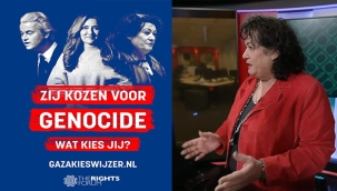 BBB Lideri Van der Plas'tan "Soykırım" Afişine Suç Duyurusu