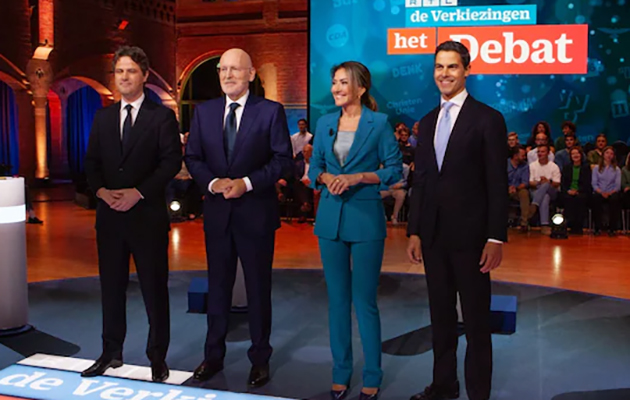 Hollanda’da Seçimler Öncesi Parti Liderlerinin İlk Büyük TV Buluşması Gerçekleşti